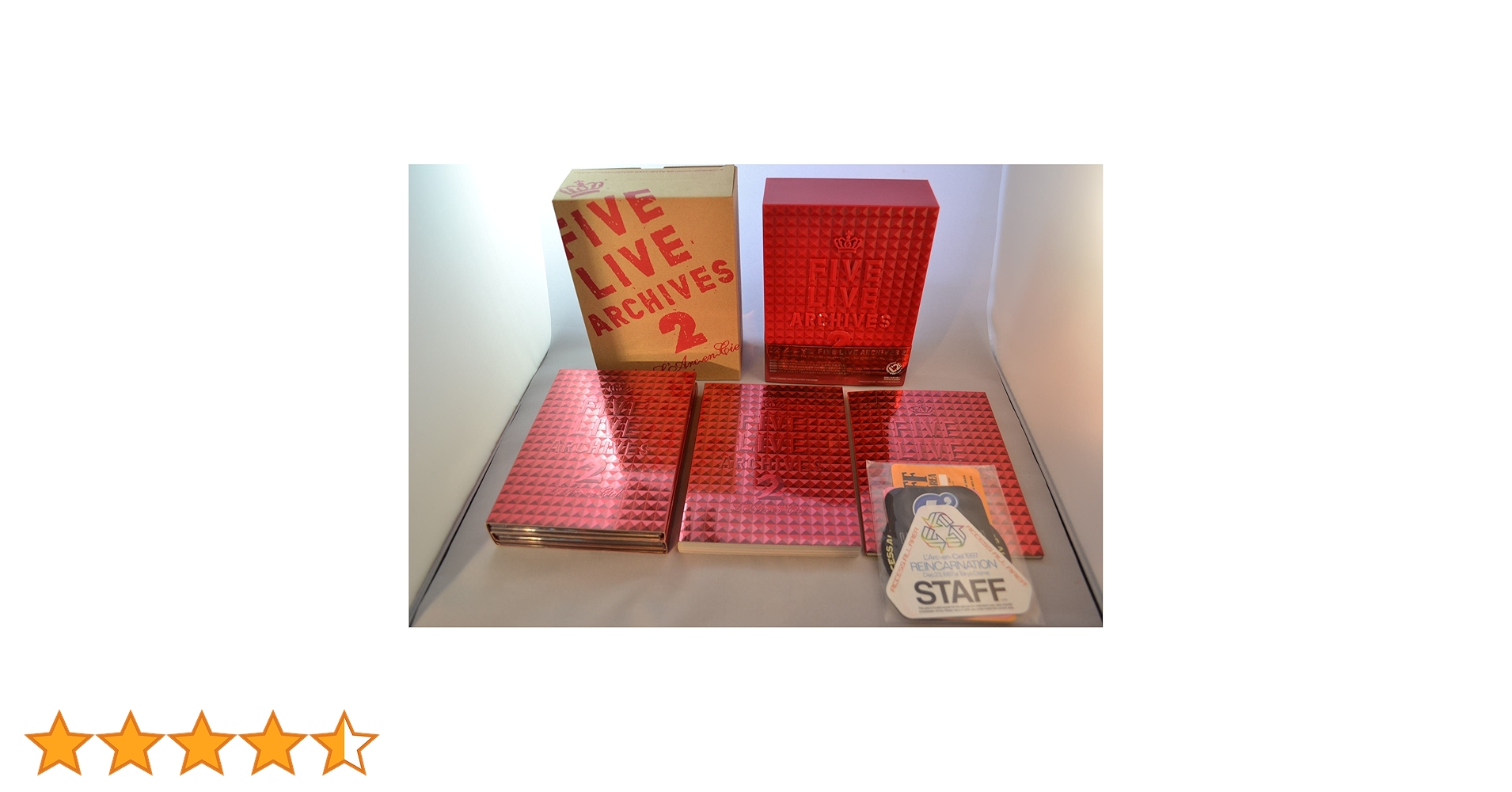 Amazon.co.jp: FIVE LIVE ARCHIVES 2 [DVD] : L'Arc~en~Ciel: DVD